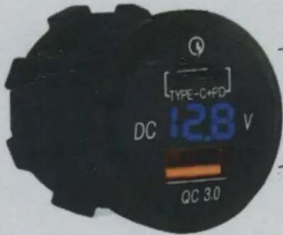 [TYPE-C+FD] DC 12.8 V QC 30