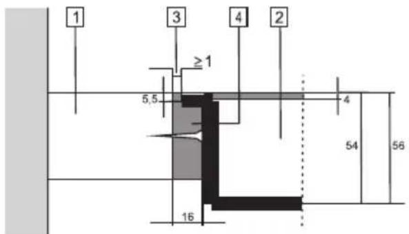 1 3 4 2 ≥1 5,5 4 54 56 16