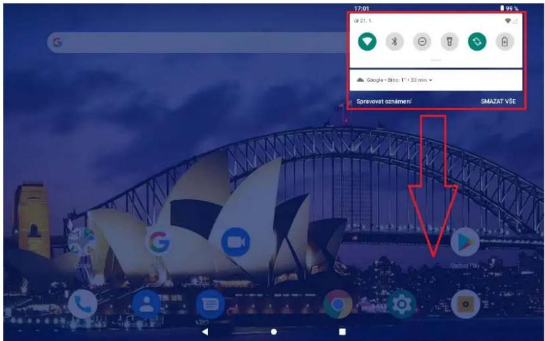 17:01 99% @ 21.1. Google • Brio: 1" • 33 min Spravovat oznámení SMAZAT VŠE