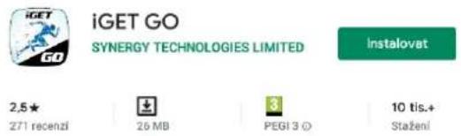 iGET GO SYNERGY TECHNOLOGIES LIMITED Instalovat 2,5★ 271 recenzi 26 MB 3 PEGI 3 © 10 tis.+ Staženi