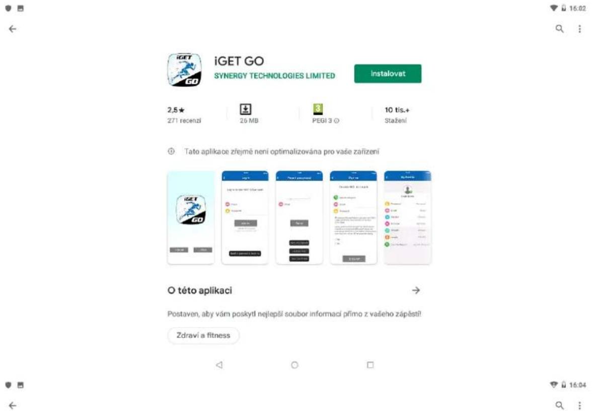 iGET GO SYNERGY TECHNOLOGIES LIMITED Instalovat 2.5★ 271 recenzi 26 MB PEGI 3 Ø 10 tis.+ Stažení ① Tato aplikace zřejmě není optimalizována pro vaše zařizení O této aplikaci Postaven, aby vám poskytl nejlepší soubor informací přimo z vašeho zápěstí! Zdraví a fitness