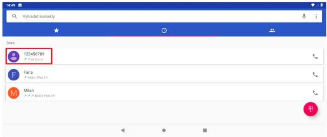 14:49 Vyhledat kontakty Dnes 123456789 Pred 0 min Faria Multi-Pied 1 h Milan Multi-Pied 3 h