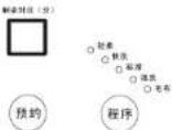 Xinle XQB45-6011 - 操作面板说明 (此图仅做示意,具体功能按洗衣机标贴显示) - 3