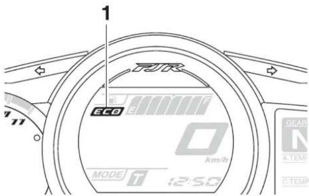 YAMAHA FJR1300AS (2014) - Eko visszajelző - 1