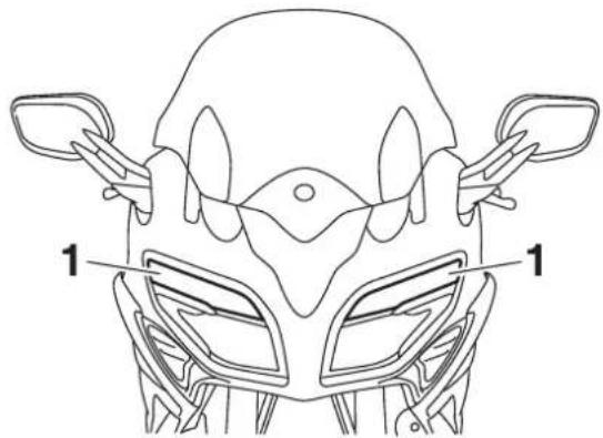 YAMAHA FJR1300AS (2014) - Kanyarvilágítás - 1