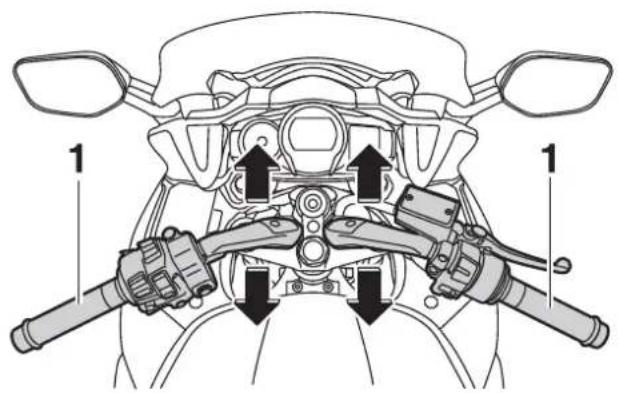 YAMAHA FJR1300AS (2014) - Kormányhelyzet - 1