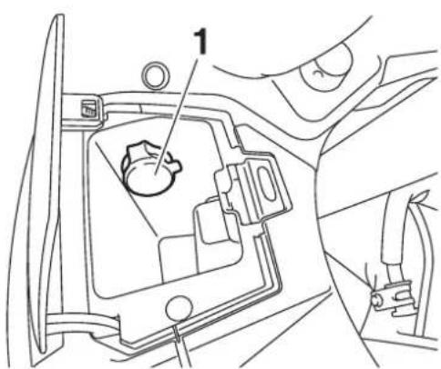 YAMAHA FJR1300AS (2014) - A DC csatlakozó használata - 1