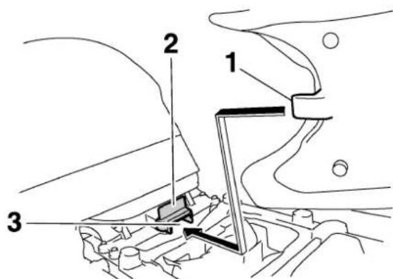 YAMAHA FJR1300AS (2013) - A vezetőülés magasságának átállítása alacsony helyzetbe - 2