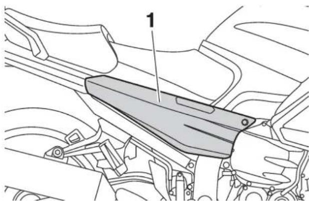 YAMAHA FJR1300AS (2013) - A panelek le és felszerelése - 3