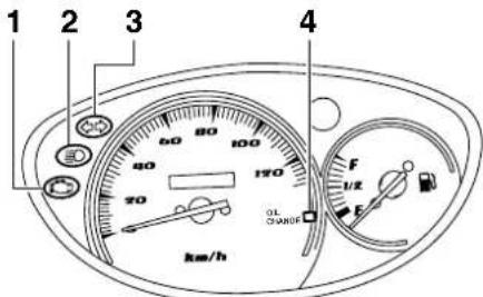 YAMAHA Vity 125 (2011) - A kulcslyukfedél nyitása - 1