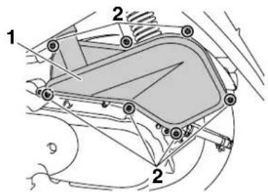YAMAHA Vity 125 (2013) - IDŐSZAKOS KARBANTARTÁS ÉS KISEBB JAVÍTÁSOK - 1