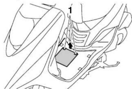 YAMAHA Vity 125 (2013) - A panel leszerelése - 2