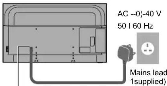 PANASONIC GX700B - Basic connections - 1