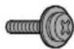 PANASONIC GX700B - B Asse bl8 screw (4) - 1