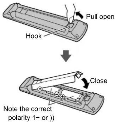 PANASONIC GX700B - Installing / 1e oCing batteries - 1