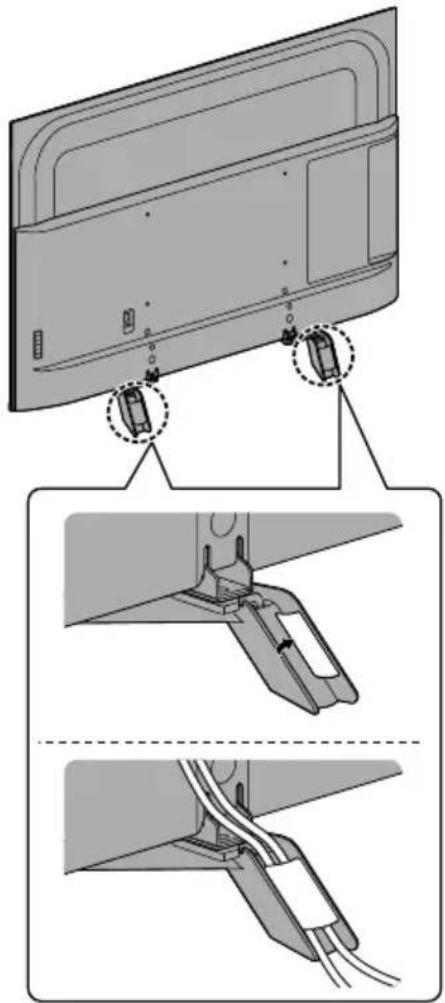 PANASONIC GX700B - Fixing the cables - 1