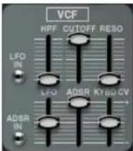 ROLAND System-100 Plug-Out - VCF (VOLTAGE CONTROLLED FILTER) - 1