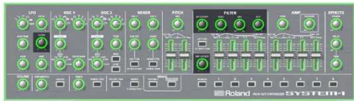 ROLAND System-100 Plug-Out - VCF (VOLTAGE CONTROLLED FILTER) - 2
