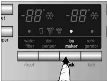 SIEMENS KA60NA15NE - Désactivationdudistribu- teurdeglaçons - 1