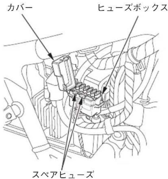 カバー ヒューズボックス スペアヒューズ