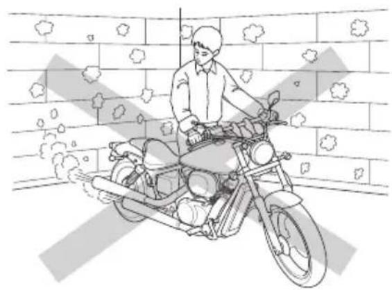 Honda Shadow Slasher VT400 (2001) - メンテナンスを安全に行うために - 3