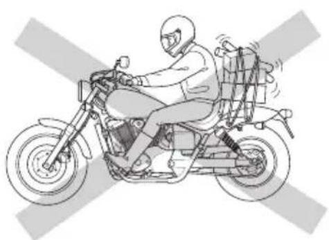 Honda Shadow Slasher VT400 (2001) - 警告 - 4