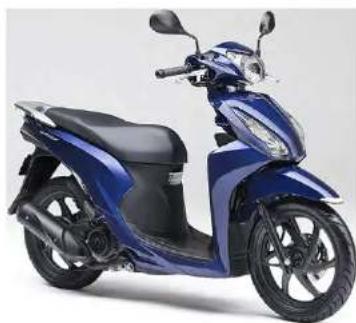 Honda Dio 110 (2015) - カラー写真とカラーラベルのご利用方法 - 6