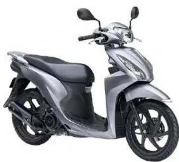 Honda Dio 110 (2015) - カラー写真とカラーラベルのご利用方法 - 10