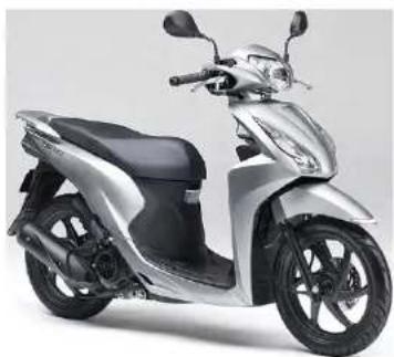 Honda Dio 110 (2015) - カラー写真とカラーラベルのご利用方法 - 5