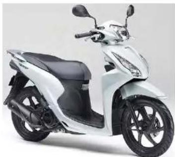 Honda Dio 110 (2015) - カラー写真とカラーラベルのご利用方法 - 14