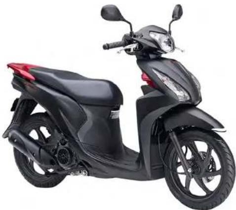 Honda Dio 110 (2015) - カラー写真とカラーラベルのご利用方法 - 7