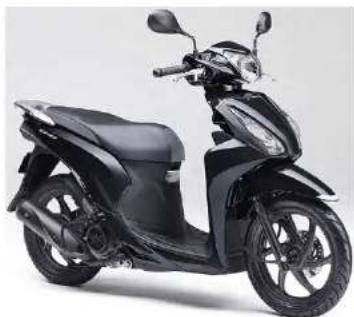 Honda Dio 110 (2015) - カラー写真とカラーラベルのご利用方法 - 13