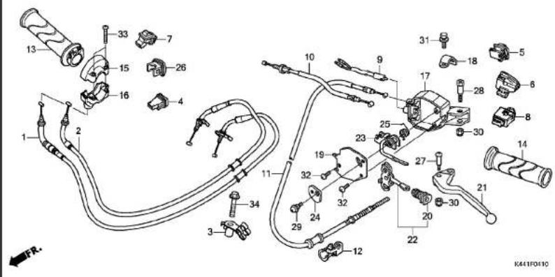 Honda Dio 110 (2015) - フューエルホース/チューブとビニールチューブ、および一般用チューブの使用について - 84