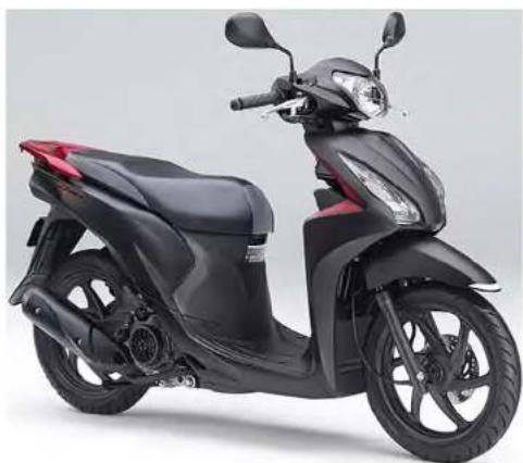 Honda Dio 110 (2015) - カラー写真とカラーラベルのご利用方法 - 12