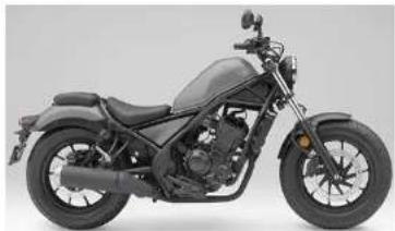 Honda Rebel 250 (2020) - カラー写真とカラーラベルのご利用方法 - 17