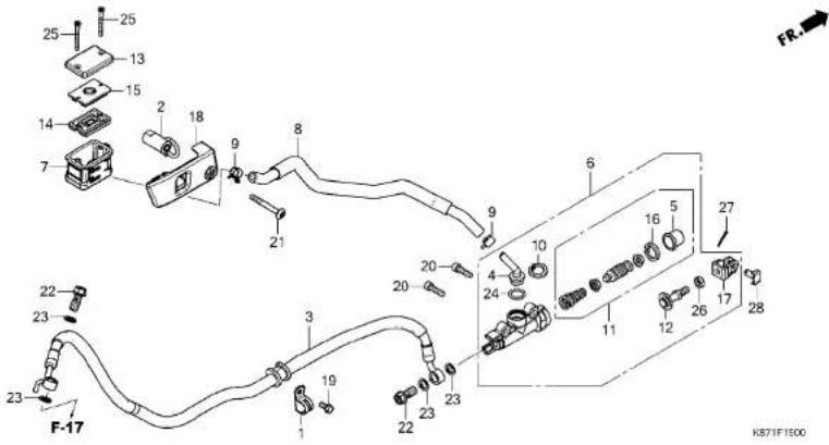 Honda Rebel 250 (2020) - フューエルホース/チューブとビニールチューブ、および一般用チューブの使用について - 153