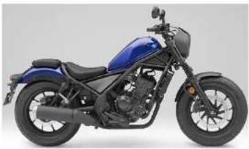 Honda Rebel 250 (2020) - カラー写真とカラーラベルのご利用方法 - 22