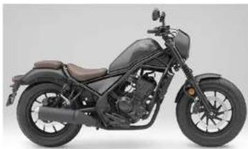 Honda Rebel 250 (2020) - カラー写真とカラーラベルのご利用方法 - 20