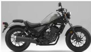 Honda Rebel 250 (2020) - カラー写真とカラーラベルのご利用方法 - 4
