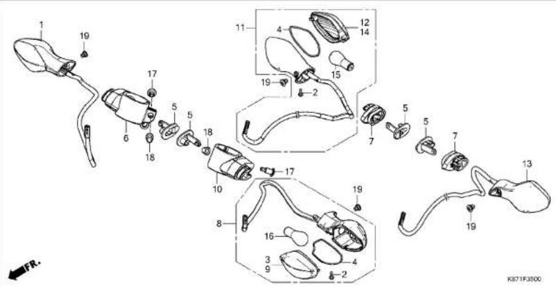 Honda Rebel 250 (2020) - フューエルホース/チューブとビニールチューブ、および一般用チューブの使用について - 205