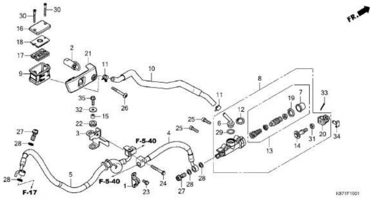 Honda Rebel 250 (2020) - フューエルホース/チューブとビニールチューブ、および一般用チューブの使用について - 156