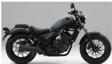 Honda Rebel 250 (2020) - カラー写真とカラーラベルのご利用方法 - 15