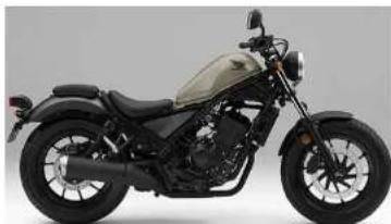 Honda Rebel 250 (2020) - カラー写真とカラーラベルのご利用方法 - 16