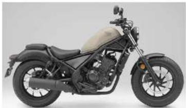 Honda Rebel 250 (2020) - カラー写真とカラーラベルのご利用方法 - 19