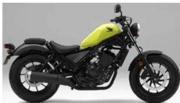Honda Rebel 250 (2020) - カラー写真とカラーラベルのご利用方法 - 5