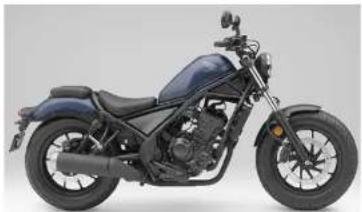 Honda Rebel 250 (2020) - カラー写真とカラーラベルのご利用方法 - 18