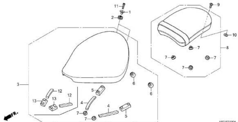 Honda Rebel 250 (2020) - フューエルホース/チューブとビニールチューブ、および一般用チューブの使用について - 169
