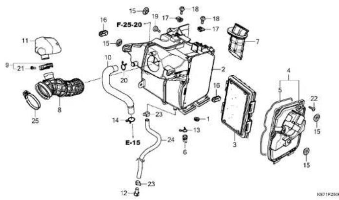 Honda Rebel 250 (2020) - フューエルホース/チューブとビニールチューブ、および一般用チューブの使用について - 173
