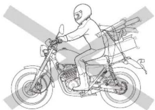 Honda CB400SS (2002) - 警告 - 3