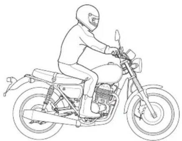 Honda CB400SS (2002) - 警告 - 2